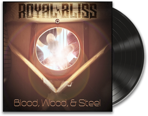 Blood Wood and Steel AUTOGRAPHED VINYL ALBUM