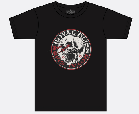 Royal Bliss Lightning Skull Tee
