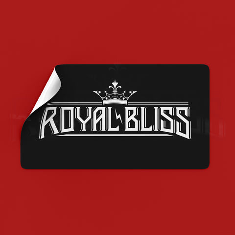 5" Royal Bliss Logo Sticker